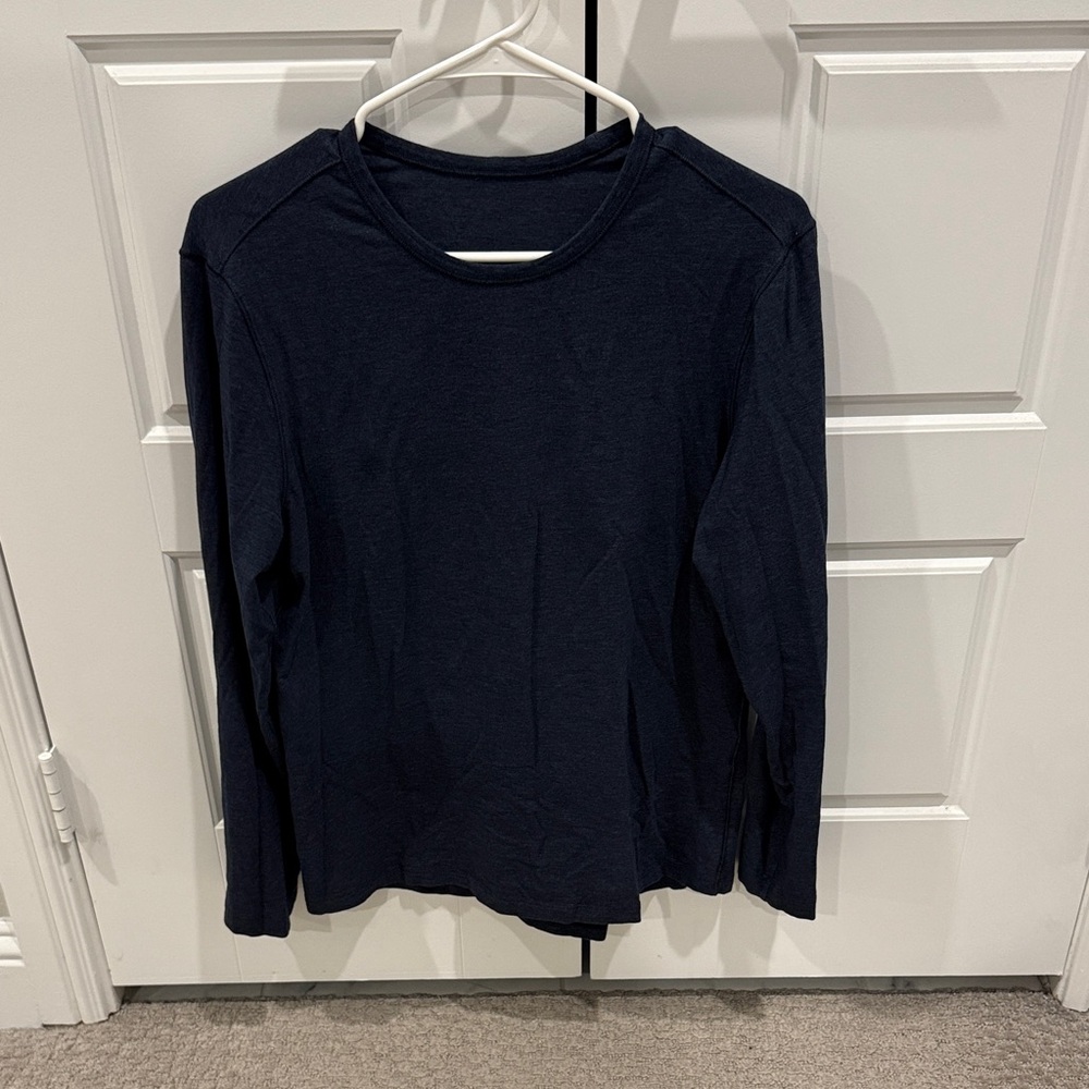 Lululemon Navy Blue Long Sleeve Shirt
